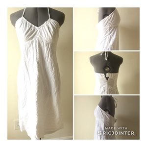 Gap Size 6 Summer Eyelet White Dress